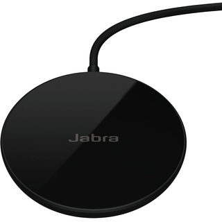 Jabra Wireless-Charging-Pad 5W, Qi-Zertifiziert – mit den schnurlosen Kopfhörern Elite 10 und 8 Active kompatibel – USB-A-Kabel, schwarz