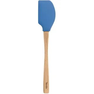 Tovolo 81-10246 Teigschaber mit Holzgriff in Holz capriblau
