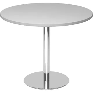 Hammerbacher Bistrotisch lichtgrau 100,0 x 100,0 x 74,5 cm