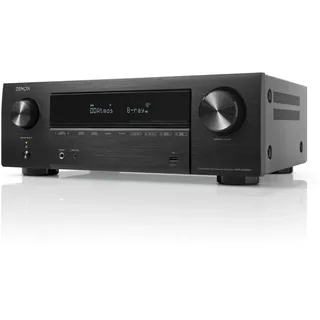 Denon AVR-X1800H 7.2 AV Receiver Schwarz 8K Dolby Atmos, HEOS Built-in