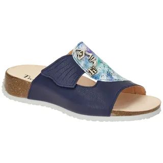 Think MIZZI Damenschuhe - bequeme Pantoletten blau Freizeit NEU - Blau - 43