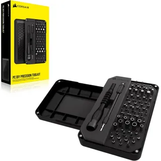 Corsair PC DIY Präzisions-Toolkit Handwerkzeugset, 67-tlg. (CC-9310003-WW)