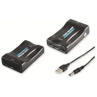 SMART-MULTIMEDIA HDMI-Konverter Scart auf HDMI, 1080p