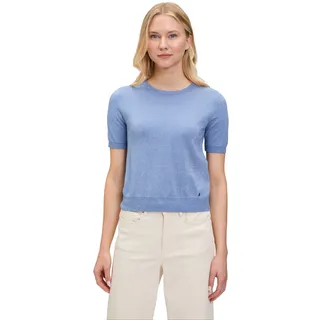 Betty & Co Feinstrickpullover mit Lurexfaden in blau, | Gr.: 38,