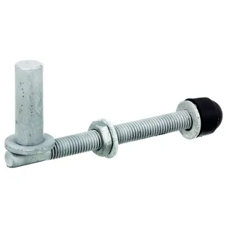 GAH Alberts Alberts Kloben z.Durchschrauben,ein Paar,feuerverz.,Dornst.⌀16mm,Länge 140mm,Gew.M12