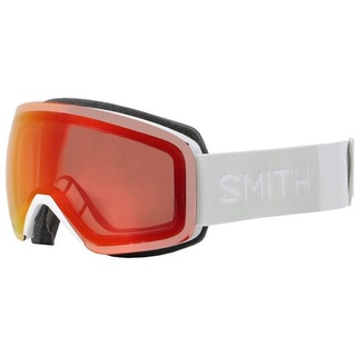 Smith Optics SMITH SKYLINE Unisex-Skibrille Vollrand Monoscheibe Acetat-Gestell, Weiss