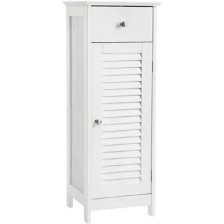 VASAGLE Badschrank BBC43WT weiß 32,0 x 30,0 x 87,0 cm