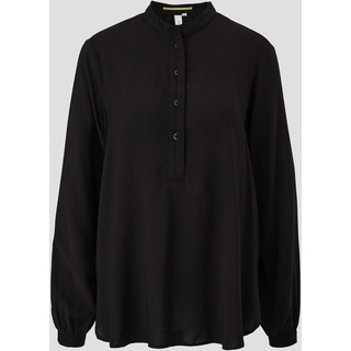 QS - Viskosebluse mit gerafften Details (2130343)