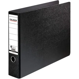 Falken Ordner A3 quer 80mm Hartpappe schwarz