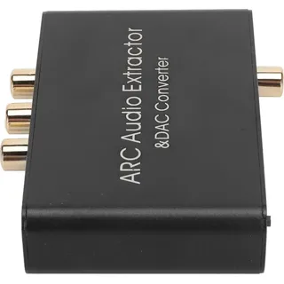HD-Ausgang ARC Sound Extractor 192 kHz Optischer SPDIF 3,5-mm-Kopfhöreranschluss Digital-Analog-Soundkonverter für Heimkino-Fernseher