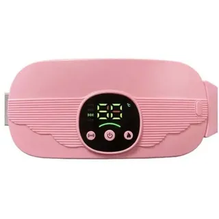 Cintura mestruale riscaldata con 4 livelli di calore e 4 modalità di massaggio Cintura riscaldante elettrica per il sollievo dal dolore mestruale