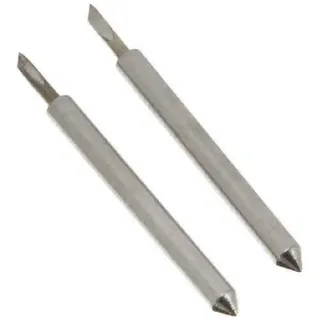 Cricut Cricut Explore Metall Ersatzklingen Feinspitze, 2 Einheiten - 23 mm x 2 mm, Metalllegierter Stahl