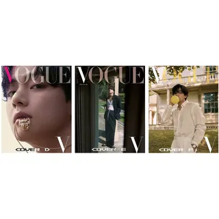 Dreamus VOGUE MAGAZINE OCT 2022 [D,E,F] BTS V (Cover D), SMK1348