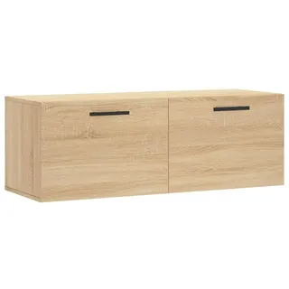 vidaXL Wandschrank Sonoma-Eiche 100x36,5x35 cm Holzwerkstoff