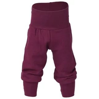 engel naturkleidung Schlupfhose (1-tlg) Schlupf-Babyhose aus Bio Merinoschurwolle / Seide rot 50 / 56