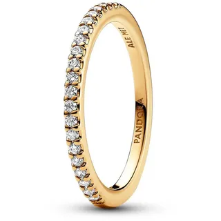 Pandora 162999C01 Damen-Ring Funkelndes Band Goldfarben, 50/15,9