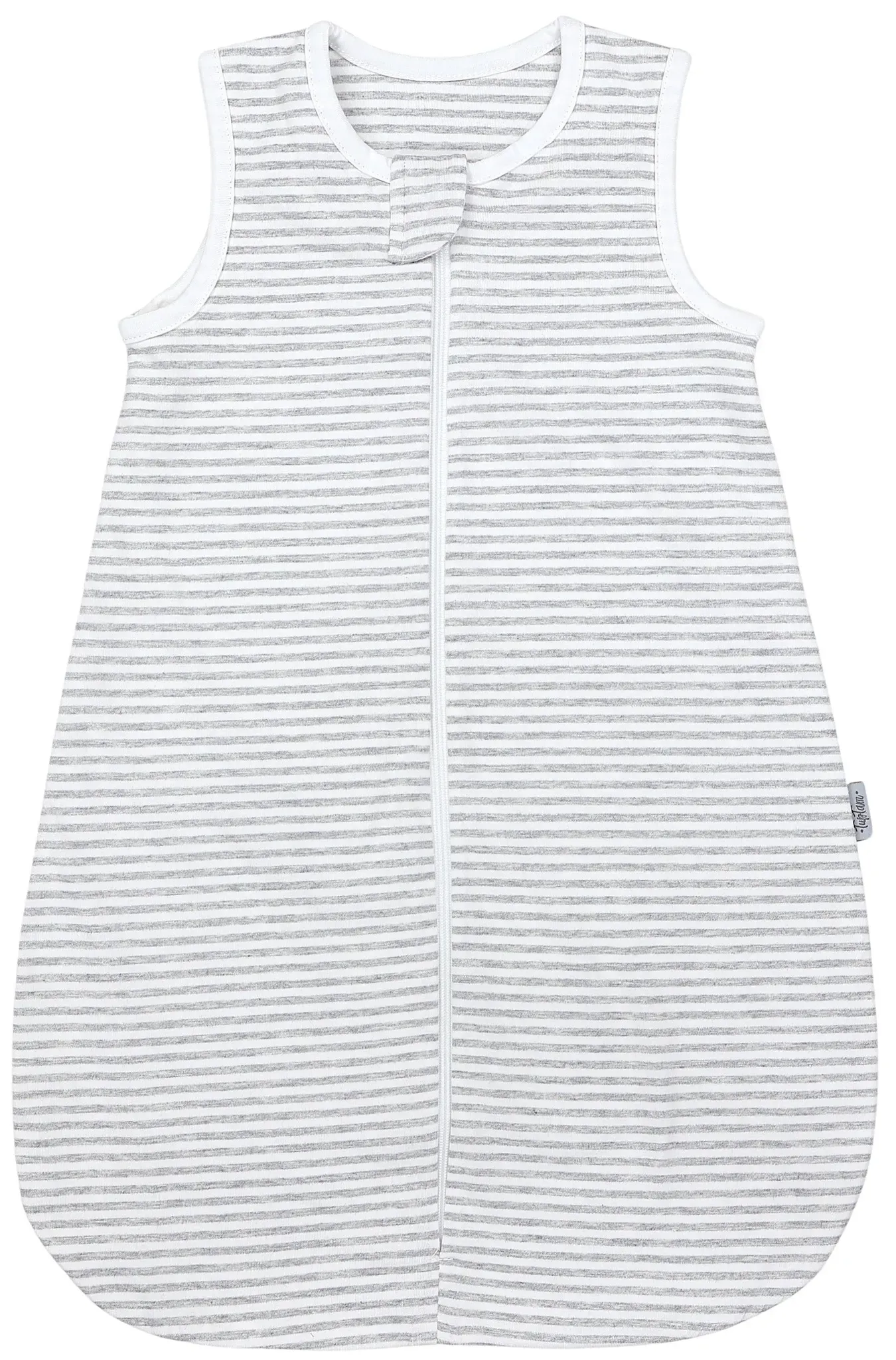 Babyschlafsack TUPTAM "Kugelschlafsack Baby Sommerschlafsack Kleine Kinder" Gr. 62, grau (streifenmuster grau), Schlafsäcke, Baby, L: 68cm, Obermaterial: 100% Baumwolle CO., L:68cm