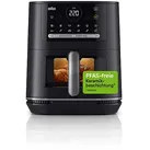 BRAUN MultiFry 5 HF 5075I BK mit PFAS-freier Keramikbeschichtung des Garkorbs, Heißluftfritteuse