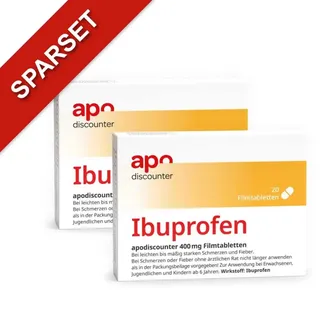 Ibuprofen 400 mg Schmerztabletten von apodiscounter