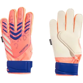 adidas Predator Match Fingersave Junior-torwarthandschuhe - Signal coral/white/lucid Blue 3