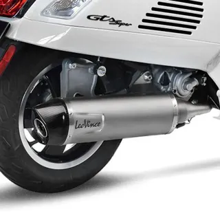 LeoVince Lv One Evo Vespa Gts 300 I.e Abs 19-20/sei Giorni 300 Abs 19-20 Nicht Homologierter Slip-on-schalldämpfer - Not Homologated
