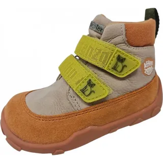 Affenzahn Übergangsschuh Leder Friendy beige kombi - Beige
