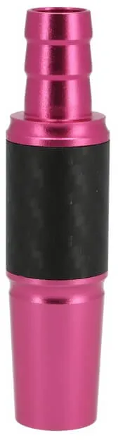 INVI Schlauchanschluss Alu-Carbon 18/8er | Pink