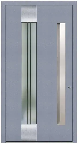 KNOCK Aluminium-Haustür »Marte«, grau
