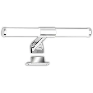 Briloner - LED Spiegelleuchte Bad 2 in 1 Montage, IP44 Spritzwasserschutz, Klemmbar,