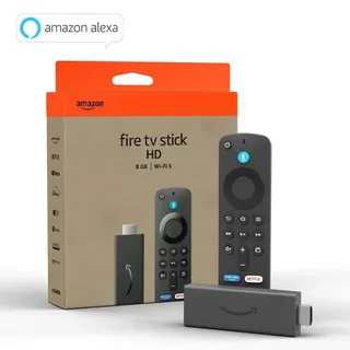 Amazon Fire TV Stick Full HD (Neueste Generation) | Free- und Live-TV, Alexa-Sprachfernbedienung, Smart-Home-Steuerung, HD-Streaming - Schwarz