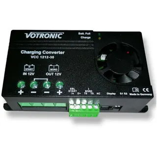 Votronic VCC 1212-30 Ladewandler 6,7 cm Schwarz