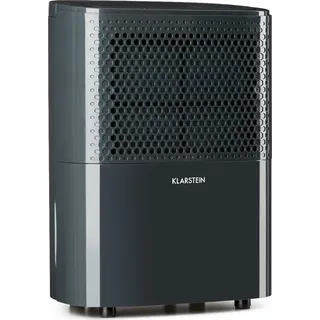 Klarstein Luftentfeuchter & Luftreiniger Elektrisch, 10 L Raumentfeuchter Klein für Wohnung Schlafzimmer Badezimmer Keller, Effizienter Bad/Raum E... - Grau