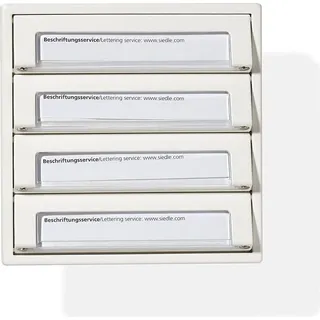 Siedle TM 511-04 W Tasten-Modul in Weiß