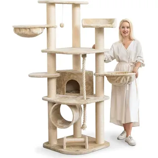 Happy Pet Kratzbaum groß 181 cm beige