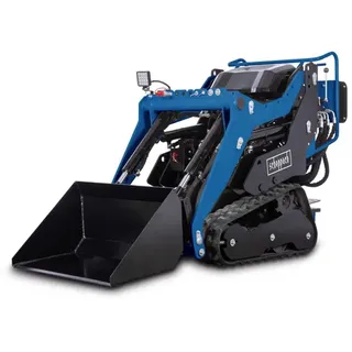 SCHEPPACH Kompaktlader MKL730 - 8,5PS | 200kg Ladekapazität E-Start, 740mm Spurbreite | Bagger inkl. 80L Schaufel