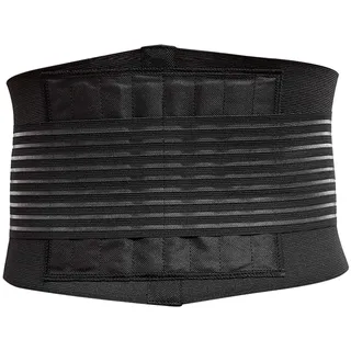 Fitnessgürtel Sport Taillengürtel Unisex Bauchweggürtel Verstellbarer Trainingsgürtel für Damen Herren Lendenwirbelstütze mit Doppelverschluss Gewichthebergürtel für Fitness Basketball Training XL