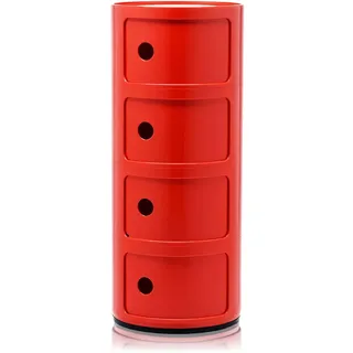 Kartell Componibili, 4 Elements, Rot,