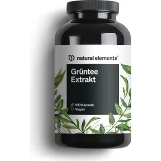 NATURAL ELEMENTS Grüntee Extrakt Kapseln