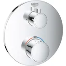 GROHE Grohtherm Thermostat-Brausebatterie für Rapido SmartBox 24075000, Badarmaturen, chrom