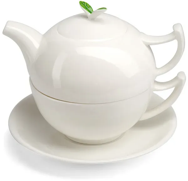 TeaLogic Tea for One Teeservice - Set TEA TIME - Bone China Porzellan