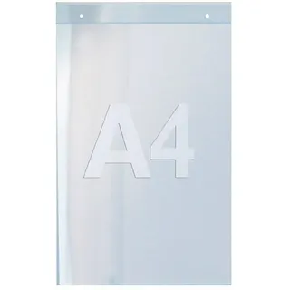 Twinco Wandprospekthalter DIN A4 hoch Acryl transp.