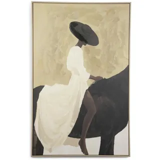 Coco Maison Amazone Bild 90x140cm - Holz/Kanvas