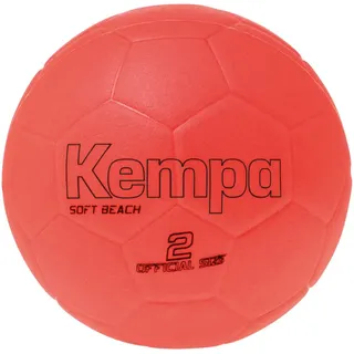 Kempa Soft Beach Handball fluo rot 2