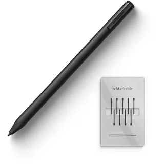 Remarkable Marker Plus – der offizielle 2 Pen mit Radiergummi | 9 Ersatzspitzen aus Filz | Neigungsempfindlichkeit und 4096 Stufen der Druckempfindlichkeit