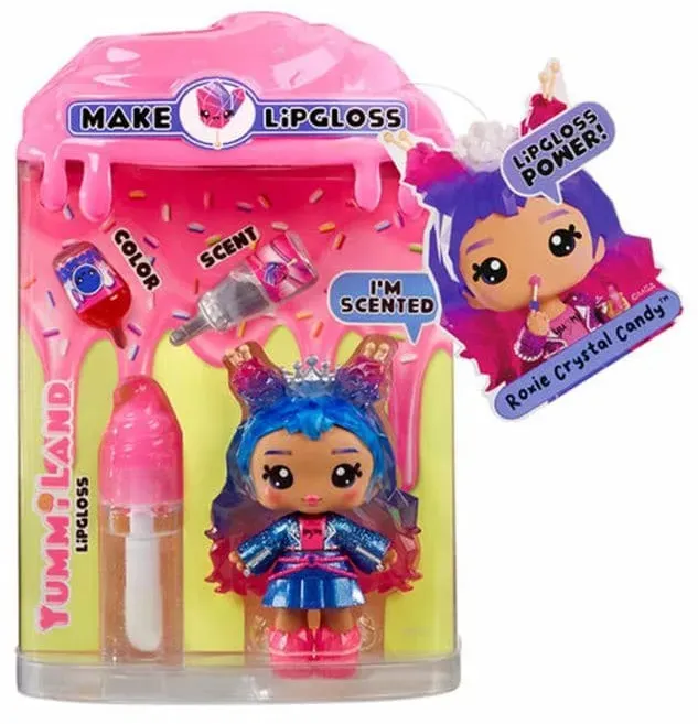 Yummiland Lip Gloss Doll Series 2- Rock Candy (Roxie Crystal Candy)