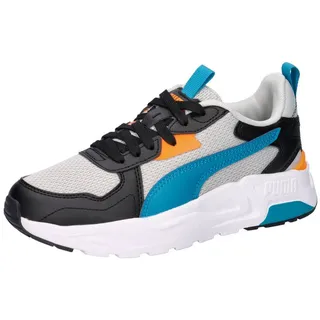 Puma Trinity Lite Jr Sneaker Cool Light Gray-Tropical Blue Black, 38 - 38