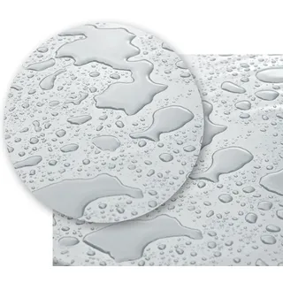 Transparente Tischdecke Klarsicht Folie, rund oval eckig - Stärke 0,30 mm - Größe wählbar (Eckig 120 x 140 cm)