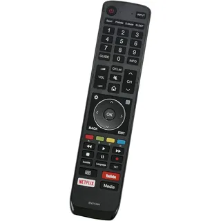 ALLIMITY EN3Y39H Fernbedienung Ersatz für Hisense 4K TV H65AE6400 H55A6550 H50AE6400 H65U9A H55AE6400 H75U9A H43AE6400 H55U7A H43A6550 H65U7A H50A6550