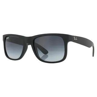 Ray-Ban Justin RB4165 601/8G 54 rubber black / grey gradient