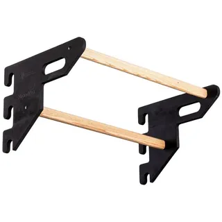 Skandika Klimmzugstange Holz | Vira | Made in Germany, mit 2 Stangen, schwarz No Size